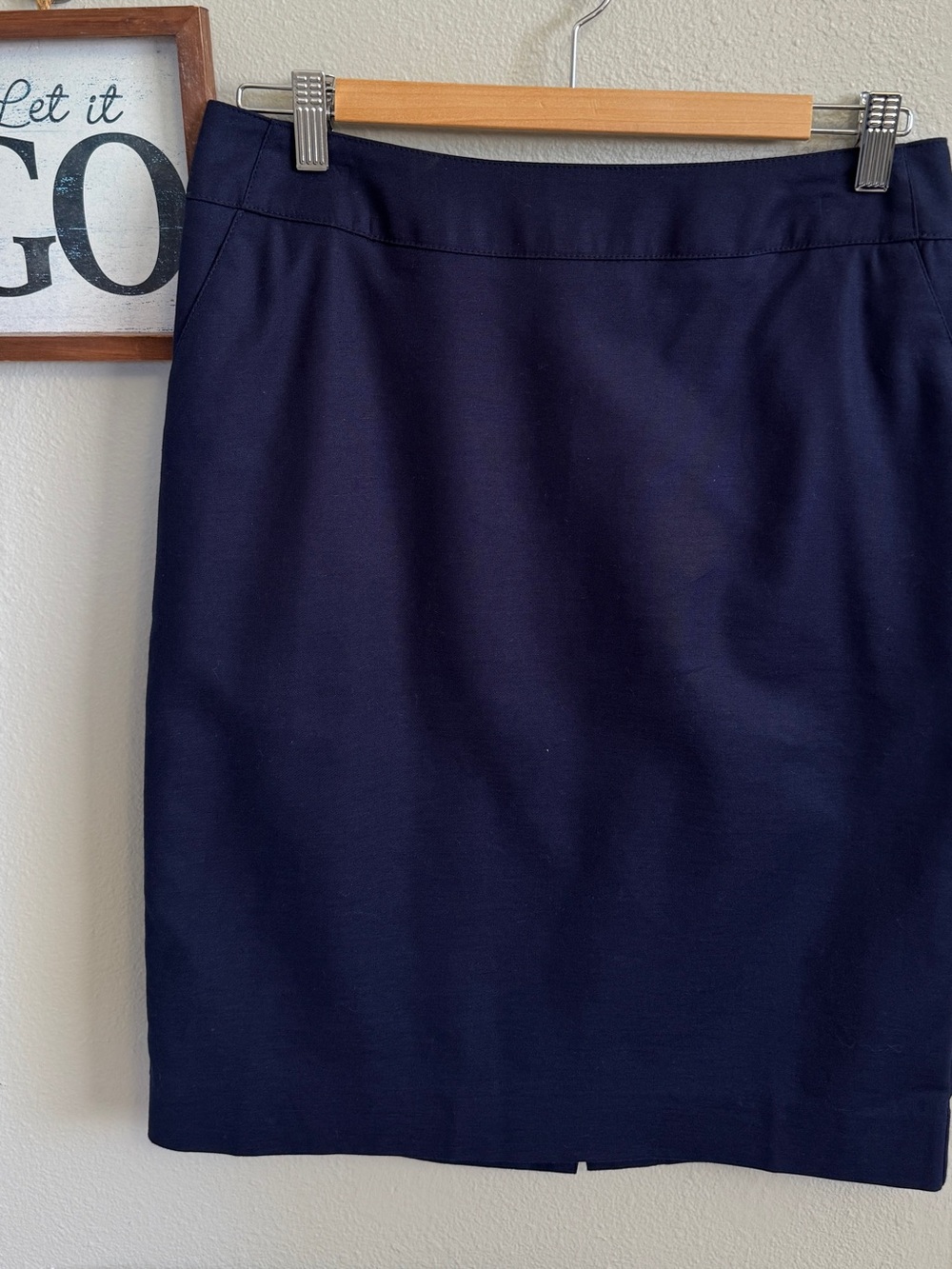 Merona Navy Pencil Skirt - Classic Office Staple